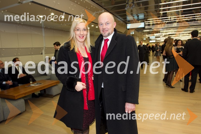 Katja Cuderman; soprog Rok Cuderman, vodja marketinga Petrol d.d.Managerski koncert 2013