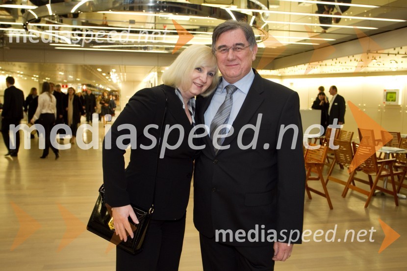 Metoda Hrovat Pirnat; Rajko Pirnat, dekan Pravne fakultete v Ljubljani Managerski koncert 2013