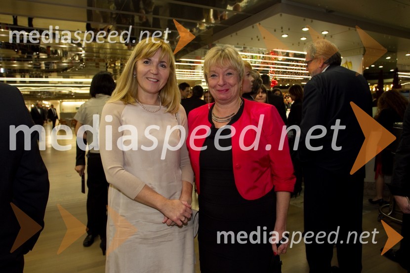 Medeja Lončar, direktorica, Siemens, strokovnjakinja s področja strateškega razvoja prodaje in marketinga; Gertrud Rantzen, 
predsednica Slovensko - nemške gospodarske zborniceManagerski koncert 2013