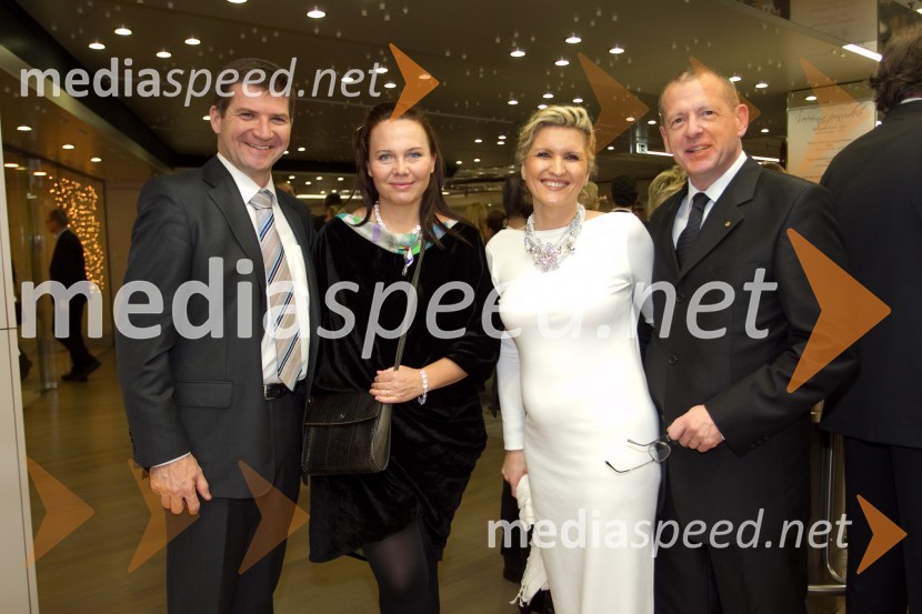 Dejan Turk, Simobil; Mateja Turk; Aleksandra Brank, Bisnode; Bojan BrankManagerski koncert 2013