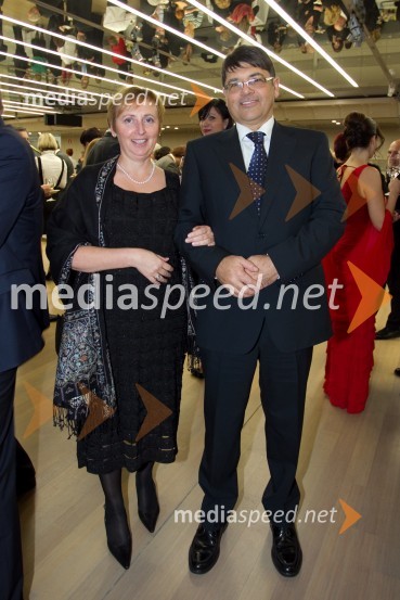 Ksenija Špiler Božič, BB Svetovanje; Andrej Božič, Steklarna HrastnikManagerski koncert 2013