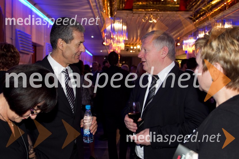 Stojan Petrič, predsednik uprave Kolektor group; Leopold TrdanManagerski koncert 2013