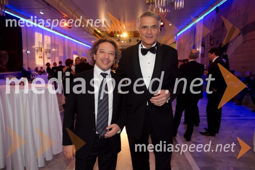 George Pehlivanian, dirigent; Slobodan Sibinčič, Švedski generalni častni konzulManagerski koncert 2013