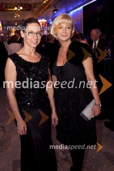 Katja Mlakar, Agencija AVI; Sonja Poljanšek - Škrabec, lastnica Welness centra SunnyManagerski koncert 2013