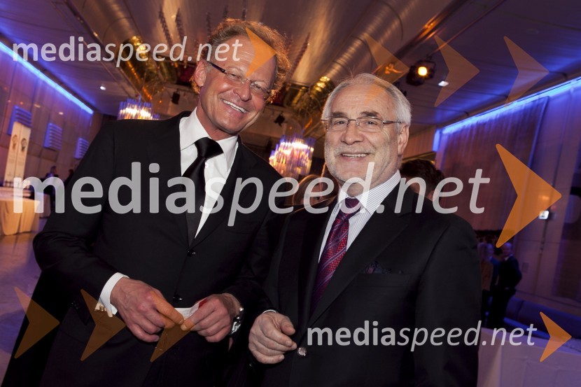 Janez Škrabec, direktor Riko d.o.o.; Ivo VajglManagerski koncert 2013