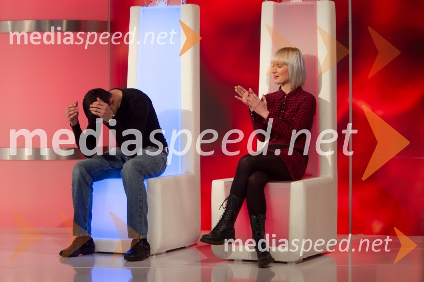 Tomaž Škvarč Lisjak; Kaja PogačarTomaž Škvarč Lisjak je zmagovalec šova Gostilna išče šefa!