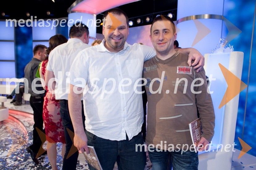 Mitja Humar; Iztok IlšnikTomaž Škvarč Lisjak je zmagovalec šova Gostilna išče šefa!