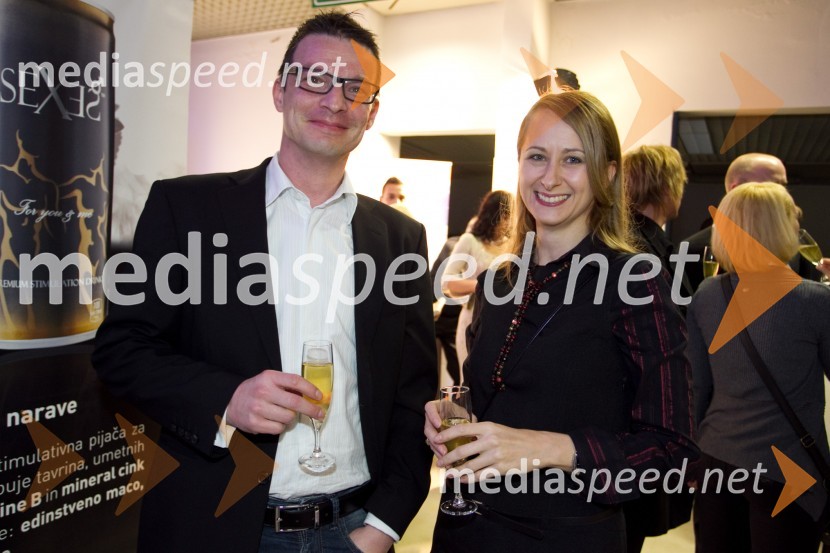 Aleš Žabot; Mojca IvanušaVIP Angelska zabava leta 2013