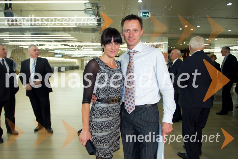 Alenka Bikar, poslanka; Marjan KernDržavna proslava ob dnevu samostojnosti in enotnosti 2013