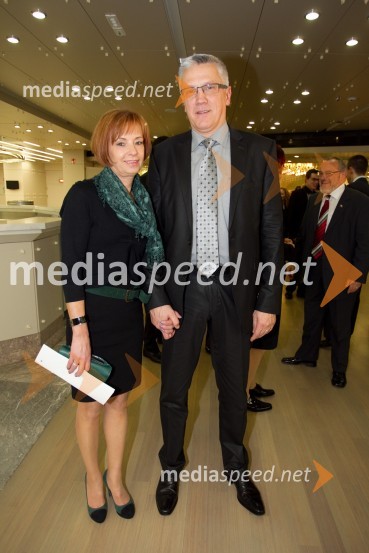 Valerija Vilfan; Peter Vilfan, poslanecDržavna proslava ob dnevu samostojnosti in enotnosti 2013