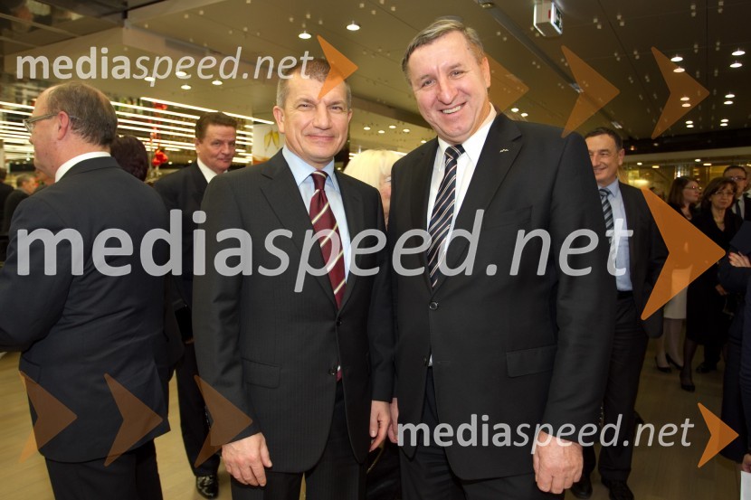 Dragutin Mate, poslanec; Jožef Jerovšek, poslenecDržavna proslava ob dnevu samostojnosti in enotnosti 2013