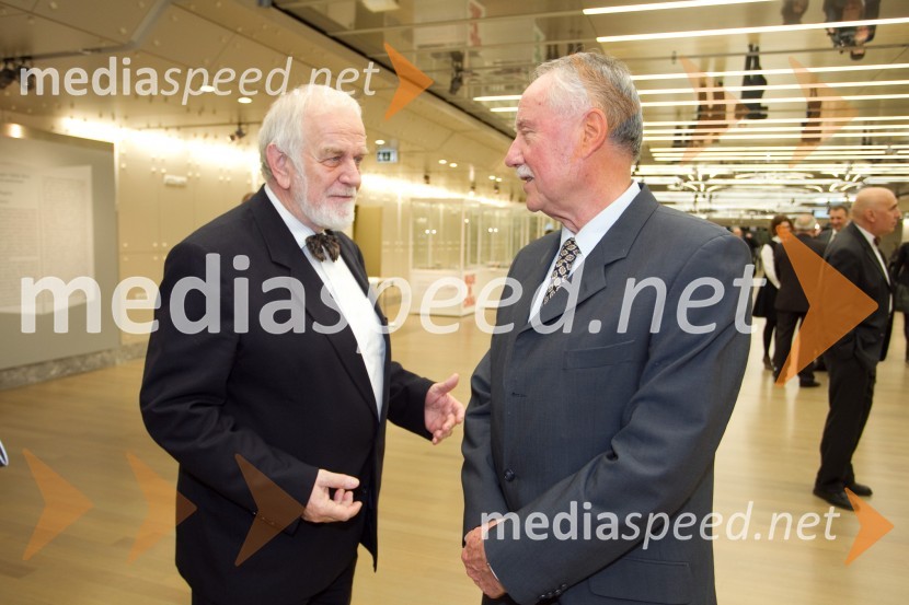 Mitja Meršol, poslanec; Anton Bebler, profesorDržavna proslava ob dnevu samostojnosti in enotnosti 2013