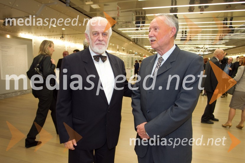 Mitja Meršol, poslanec; Anton Bebler, profesorDržavna proslava ob dnevu samostojnosti in enotnosti 2013