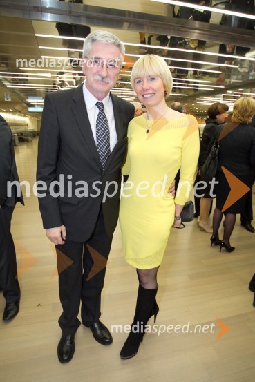 Petar Radovič, RTV; Polonca Komar, poslankaDržavna proslava ob dnevu samostojnosti in enotnosti 2013