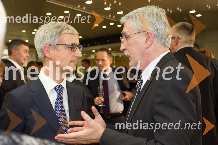 Dr. Jernej Pikalo, minister za izobraževanje, znanost in šport; Petar Radovič, RTVDržavna proslava ob dnevu samostojnosti in enotnosti 2013