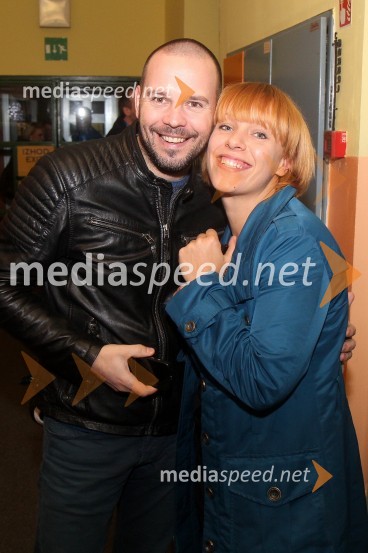 Štefko Bratkovič, moderator; Simona Potočar, Reflektor MusicSeverina, zaključek turneje Dobrodošao u klub 2013