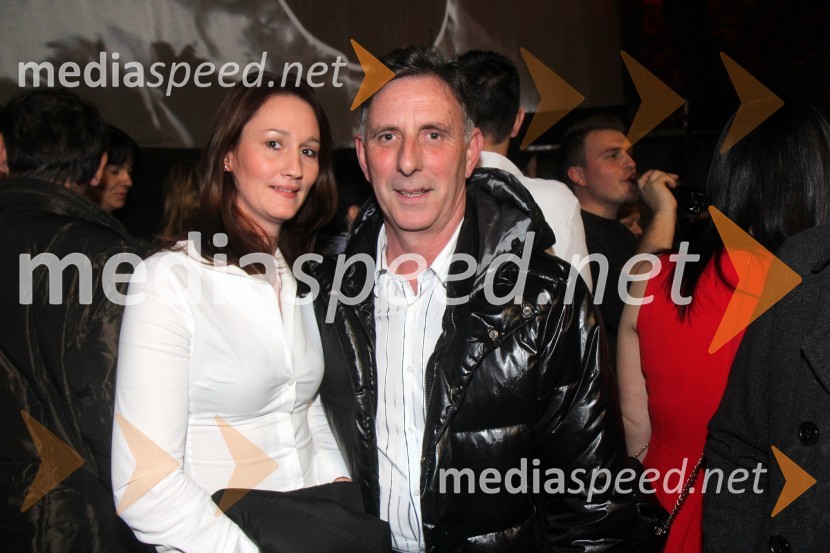 Monika Krempl; soprog&nbsp;Trivo Krempl, direktor družbe AJM okna-vrata-senčila d.o.o.Severina, zaključek turneje Dobrodošao u klub 2013