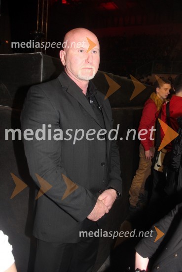 Nenad Milikić, varnostnikSeverina, zaključek turneje Dobrodošao u klub 2013