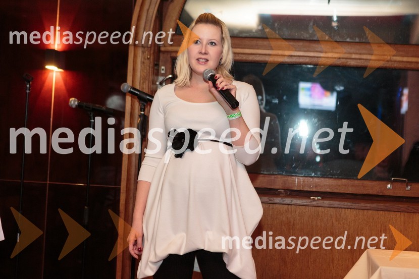 Valerija Kršlin, ustanoviteljica zavoda Zadnje UpanjeMr. Christmas party z Mistrom Slovenije