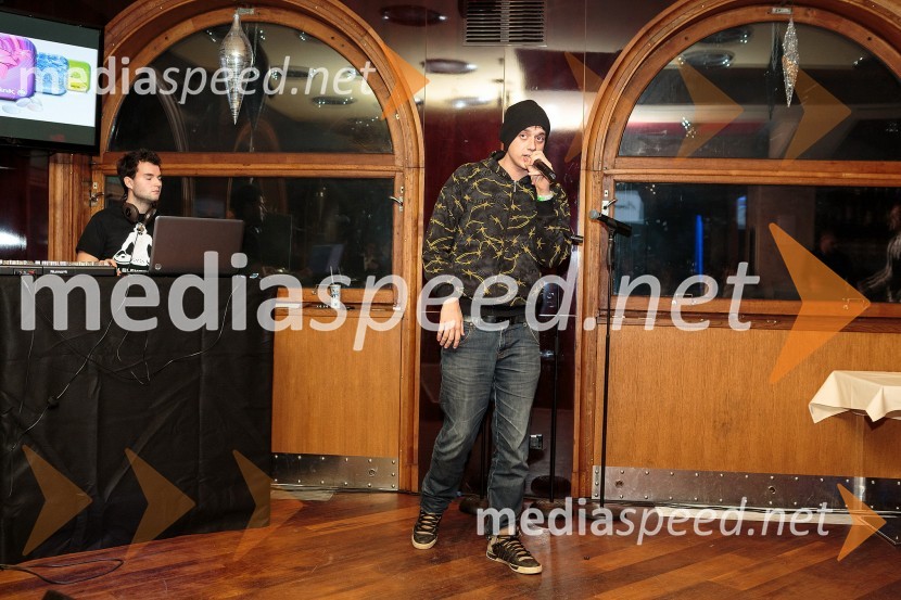 Rok Trkaj, raperMr. Christmas party z Mistrom Slovenije