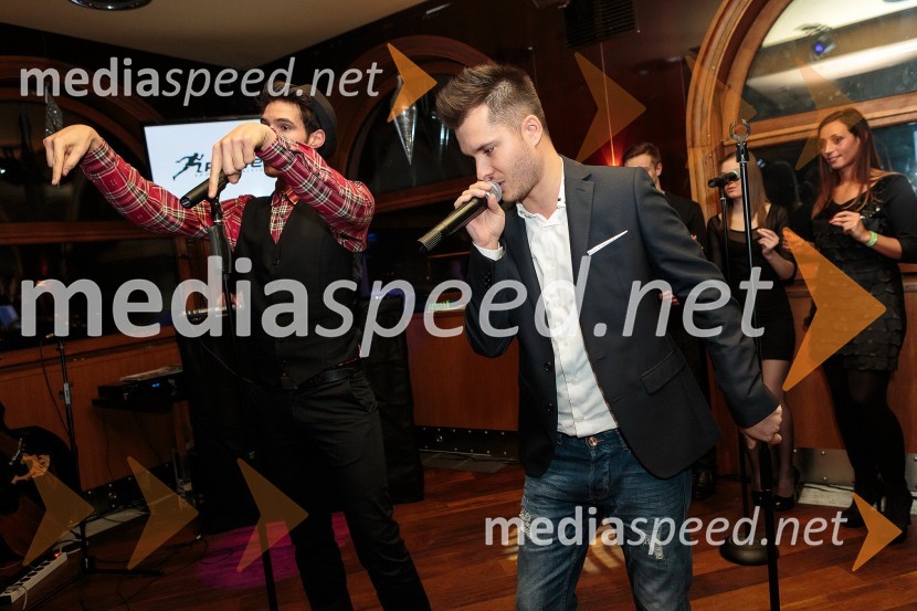 Matjaž Kumelj, mister Universe 2012;&nbsp;Dennis, skupina Game OverMr. Christmas party z Mistrom Slovenije
