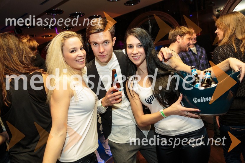 Jure Rugani, Mister Slovenije 2013; hostesiMr. Christmas party z Mistrom Slovenije