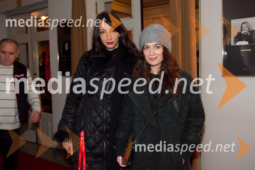 Vesna Milek, novinarka; Katja Šulc, pevka90-letnica Štefke Drolc in koncert skupine Čompe