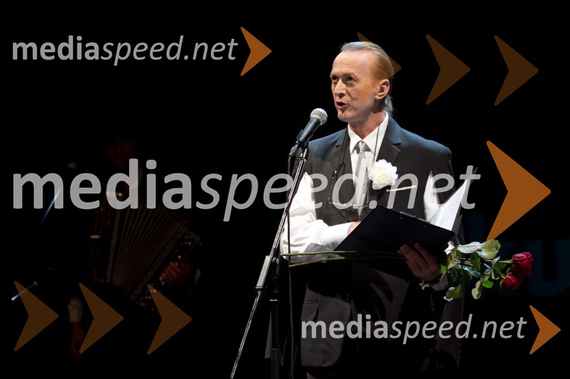 Alojz Svete, igralec90-letnica Štefke Drolc in koncert skupine Čompe