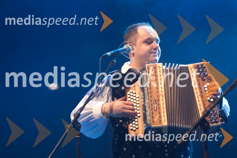 Rok Švab, član skupine ModrijaniModrijani in Rok'n'band, koncert