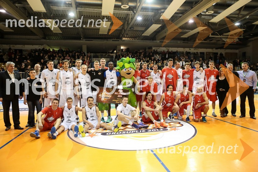 Ekipa Eda Murića;&nbsp;Maskota Eurobasket - Lipko; ekipa Nebojše JoksimovičaAll Stars v košarki