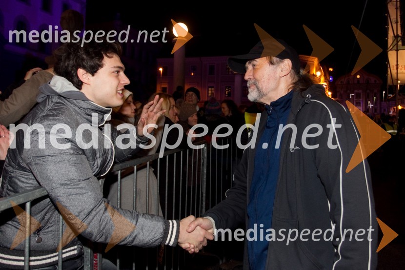 Dejan Vunjak, glasbenik; Dragan Bulič, glasbeni urednikGadi in Magazin, koncert