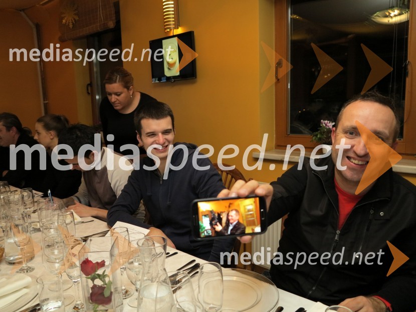 Fotograf; Mitja Florjanc, snemalec; Borut Cvetko, kreativni direktor MediaspeedMediaspeed novoletna zabava