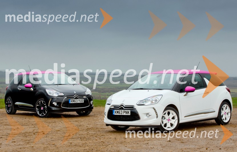 Citroën DS3 Pink&nbsp;Citroën predstavil posebno izdajo DS3 modelov v pink barvi