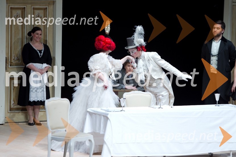 Štefica Stipančević, pevka; Katja Konvalinka, pevkaLa Cecchina ali Nikogaršnja hči, premiera opere