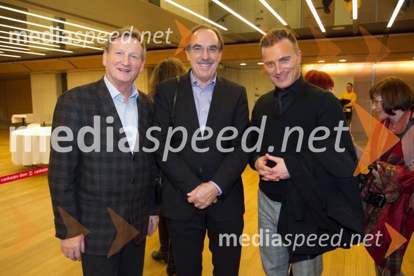 Alojz Stražar, režiser; Igor Švara, dirigent; Matjaž Robavs, pevecLa Cecchina ali Nikogaršnja hči, premiera opere