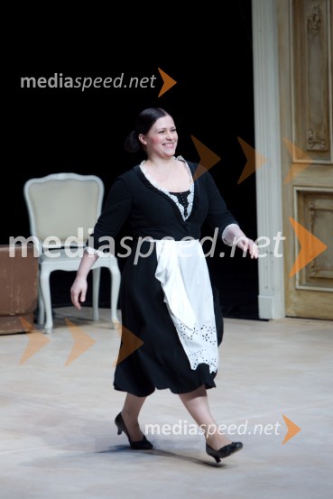 Nuška Drašček Rojko, pevkaLa Cecchina ali Nikogaršnja hči, premiera opere