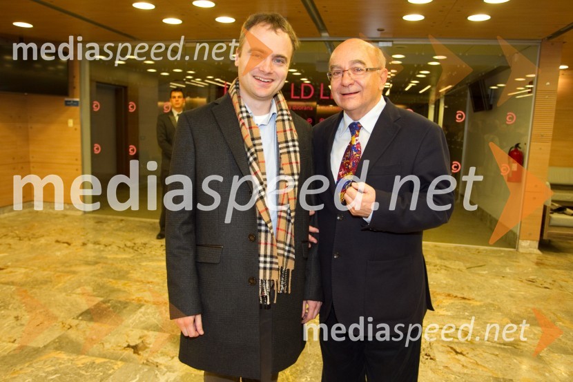 Simom Dvoršak, dirigent; Mitja Rotovnik, direktor Cankarjevega domaLa Cecchina ali Nikogaršnja hči, premiera opere