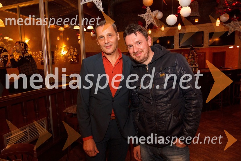 Danilo Rošker, direktor SNG Maribor; Diego de Brea, umetniški direktor Drame SNG MariborNočni portir, premiera predstave SNG Maribor