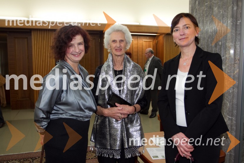 Pika Rajnar, nominiranka za Slovenko leta 2013; Helena Žigon, nominiranka za Slovenko leta 2013; Luigia Negro, nominiranka za Slovenko leta 2013Slovenka leta 2013, sprejem kandidatk v Državnem zboru