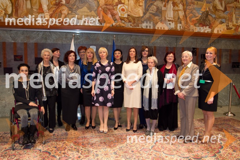 Kandidatke za Slovenko leta 2013Slovenka leta 2013, sprejem kandidatk v Državnem zboru