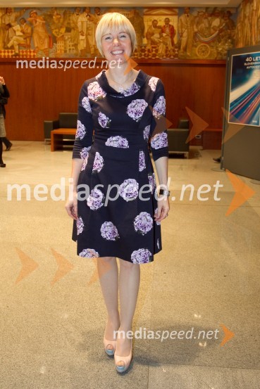 Polonca Komar,&nbsp;podpredsednica DZSlovenka leta 2013, sprejem kandidatk v Državnem zboru