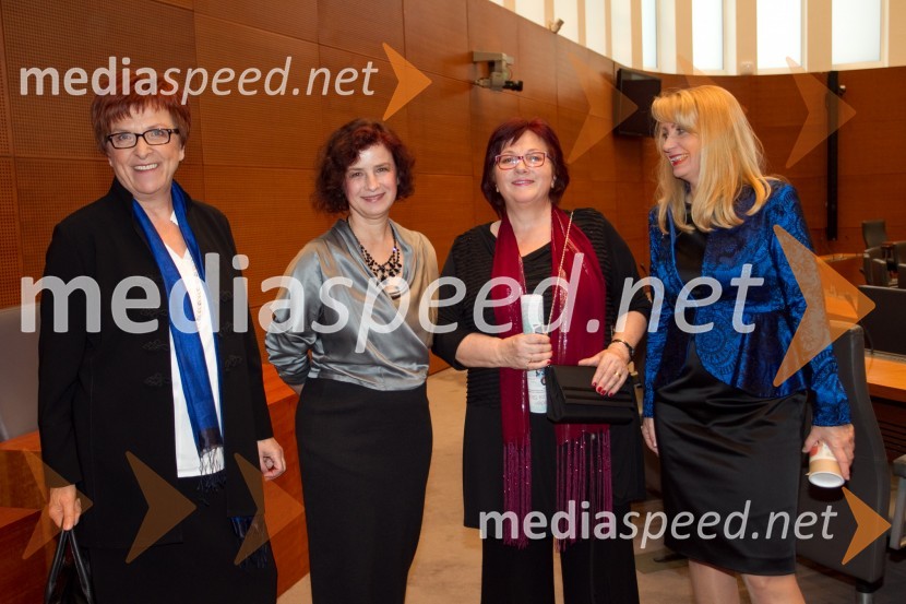 Marija Volčjak, nominiranka za Slovenko leta 2013; Pika Rajnar, nominiranka za Slovenko leta 2013;;  Sonja Grizila, namestnica urednice revije Jane; Alja Markovič Čas, nominiranka za Slovenko leta 2013Slovenka leta 2013, sprejem kandidatk v Državnem zboru