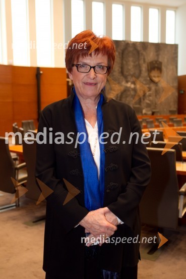 Marija Volčjak, nominiranka za Slovenko leta 2013Slovenka leta 2013, sprejem kandidatk v Državnem zboru