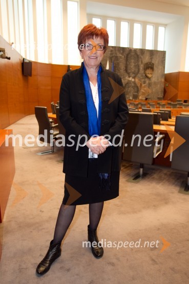 Marija Volčjak, nominiranka za Slovenko leta 2013Slovenka leta 2013, sprejem kandidatk v Državnem zboru