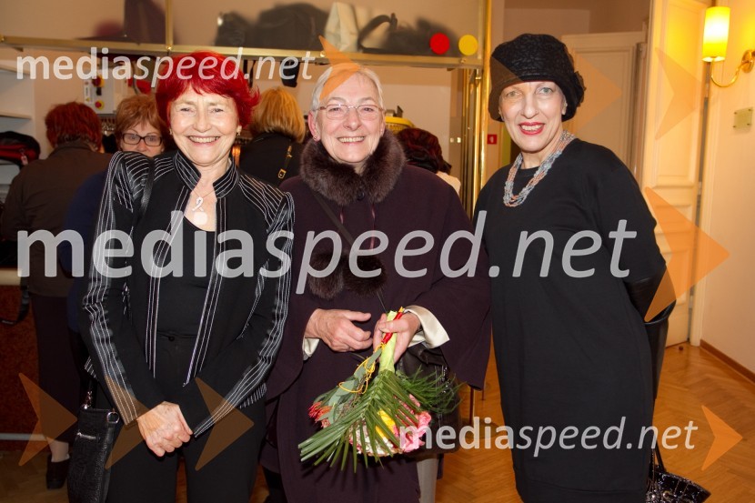 Mojca Senčar, Europa Donna; Jožica Mikić Horvat, nominiranka za Slovenko leta 2013; VIktorija Potočnik, direktorica Pionirskega domaSlovenka leta 2013 je Eugenija Carl