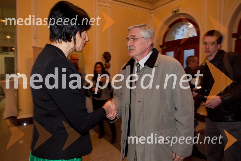 Melita Berzelak, urednica revije Jana; Petar Radovič, RTVSlovenka leta 2013 je Eugenija Carl