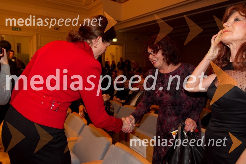 Alenka Bratušek, prdsednica Vlade; Anita Ogulin, Zveza prijateljev mladineSlovenka leta 2013 je Eugenija Carl