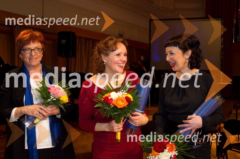 Marija Volčjak, nominiranka za Slovenko leta 2013; Draga Potočnjak, Lara Jankovič, igralkaSlovenka leta 2013 je Eugenija Carl