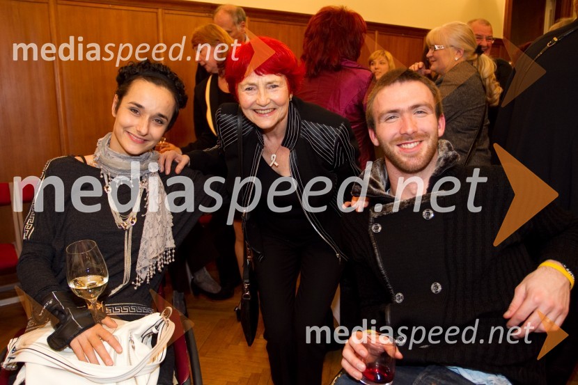 Nina Wabra Jakič, Mojca Senčar, Europa Donna; Gal Jakič, športnikSlovenka leta 2013 je Eugenija Carl