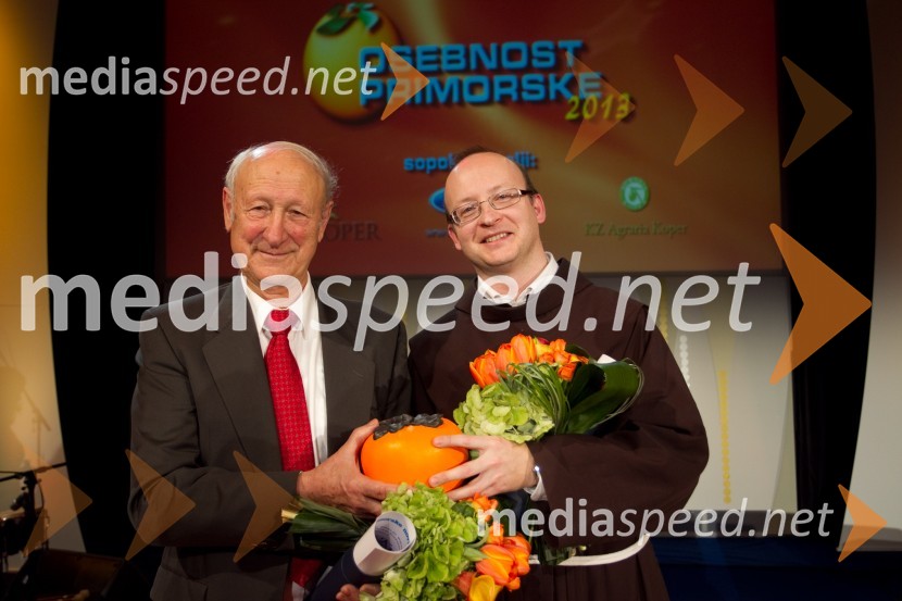 Vladimir Krpan, predsednik območnega združenja zveze borcev Nova Gorica; Bogdan Knavs, duhovnikOsebnosti Primorske 2013 sta Vladimir Krpan in Bogdan Knavs